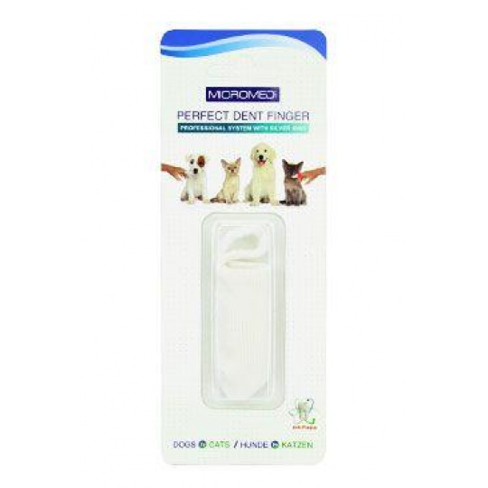 Zubná kefka MICROMED na prst pes