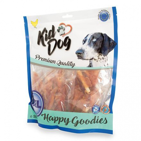 KIDDOG kuracie prsia na byvolej tyčinke mini 9 cm, 500g