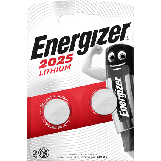 Energizer 638708 baterie pro domácnost Baterie na jedno použití CR2025 Lithium