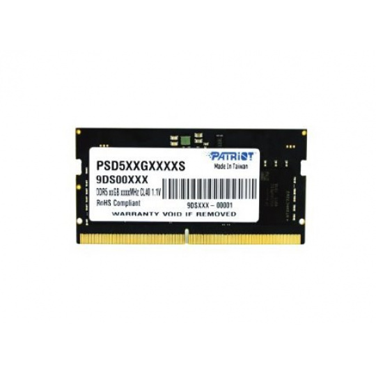 RAM PATRIOT SO-DIMM DDR4 32GB 3200MHZ BULK HYNIX CHIP (7D4A32AB9CH00800PT)