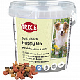 Soft Snack Happy MIX - kuracie, jahňacie, losos, vedierko 500 g