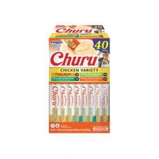 Pamlsek Inaba Churu cat Kura 4 príchute 40 túb 560 g Pamlsek Inaba Churu cat Kura 4 príchute 40 túb 560 g