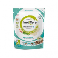 I´M DIFFERENT Fish DINNER, mrazom sušené raw krmivo s rybou, 156 g I´M DIFFERENT Fish DINNER, mrazom sušené raw krmivo s rybou, 156 g
