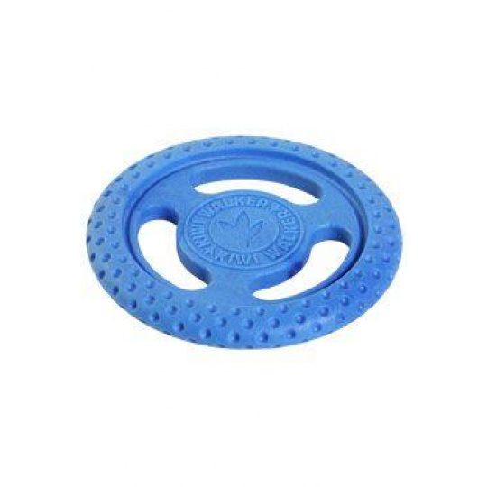 Hračka pes FRISBEE MINI plávajúca. z TPR modrá Kiwi