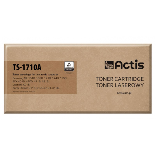 Actis TS-1710A tonerová náplň 1 kusů Kompatibilní Černá