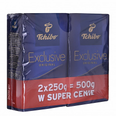 Mletá káva TCHIBO Exclusive 2x250g