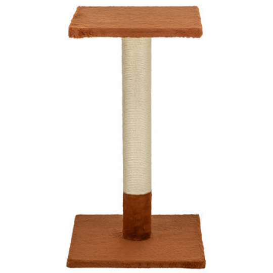 Škrabací stĺpik BEANA, 69 cm, králičí plyš, hrdzavá - LIMITOVANÁ PONUKA Škrabací stĺpik BEANA, 69 cm, králičí plyš, hrdzavá - LIMITOVANÁ PONUKA