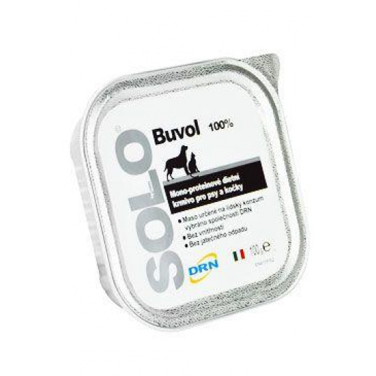 SOLO Buffalo 100% (byvol) vanička 100g SOLO Buffalo 100% (byvol) vanička 100g