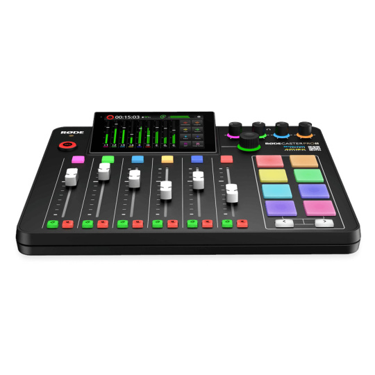 RØDECaster Pro II Studio pro výrobu podcastů Hudební produkční stanice Černá