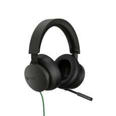 Microsoft Xbox Stereo Headset Sluchátka s mikrofonem Kabel Přes hlavu Hraní Černá