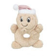 Vianočná hračka pes Sušienka so zvukom, plyš 22cm TR