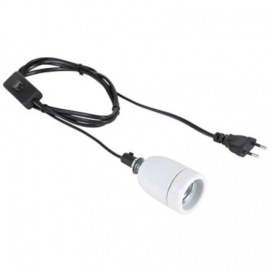 Porcelánová objímka Pro Socket do 200 W, 1,8 m (RP 2,10 €) Porcelánová objímka Pro Socket do 200 W, 1,8 m (RP 2,10 €)