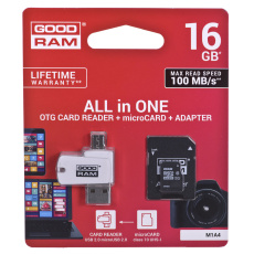 Goodram M1A4-0160R12 flash paměť 16 GB MicroSDHC Class 10 UHS-I