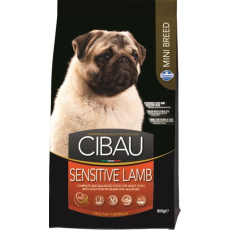 CIBAU dog adult mini, sensitive lamb 0,8 kg