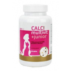 CALCImultivit+junior tablety pre psy a mačky 50tbl CALCImultivit+junior tablety pre psy a mačky 50tbl