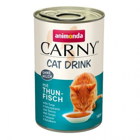 Carny Cat Drink nápoj pre mačky s tuniakom 140 ml Carny Cat Drink nápoj pre mačky s tuniakom 140 ml