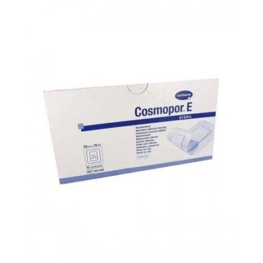 Náplasť na rany Cosmopor E, sterilná 20 x 10 cm, 25 ks/bal. Náplasť na rany Cosmopor E, sterilná 20 x 10 cm, 25 ks/bal.