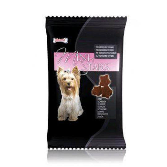 Mlsoun Mini Stars šunkové 50g Mlsoun Mini Stars šunkové 50g