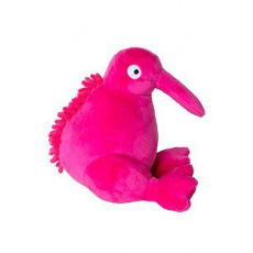 Hračka pes PLUSH plyš, pískacia, ružová 16cm Kiwi