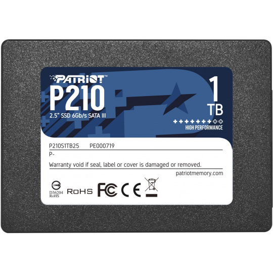 Patriot Memory P210 2.5" 1000 GB Serial ATA III