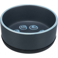 Keramická miska s labkou a gumovou základňou Keramická miska s labkou a gumovou základňou