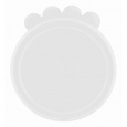Viečko na konzervy, silikónové veľké 10,6 cm/1 ks transparentné