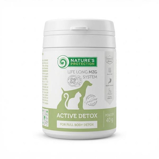 Natures P MicroZeoGen dog & cat adult active detox 40 g
