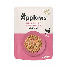 Applaws Cat kapsička Adult Broth tuniak s krevetami 70g Applaws Cat kapsička Adult Broth tuniak s krevetami 70g