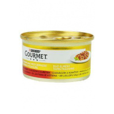 Gourmet Gold konz. mačka pašt. duš.hov.a kura 85g Gourmet Gold konz. mačka pašt. duš.hov.a kura 85g
