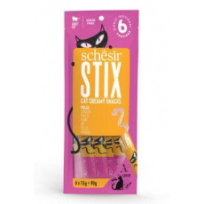 Schesir Cat pochúťka Stix Liquid Snack kuracie 6x15g Schesir Cat pochúťka Stix Liquid Snack kuracie 6x15g