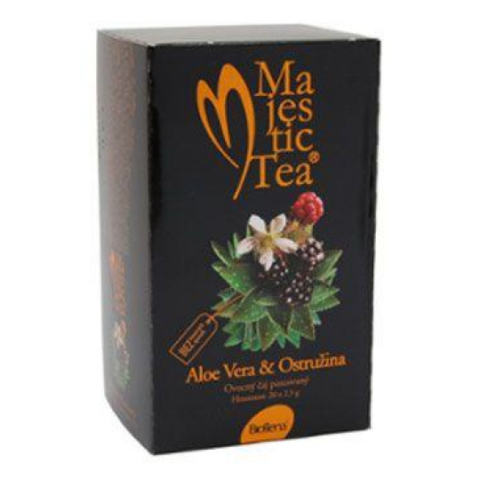 Čaj Biogena Majestic Tea Aloe Vera+Černica 20x2,5g