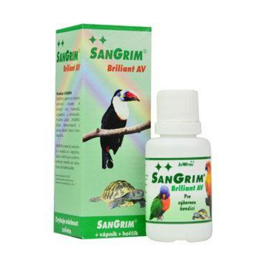 Sangrim Briliant AV pre vtáky sol 20ml Sangrim Briliant AV pre vtáky sol 20ml
