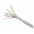 Gembird FPC-5004E-SO/100C síťový kabel Šedá 100 m Cat5e F/UTP (FTP)