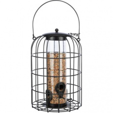 Zásobník na krmivo s ochrannou mriežkou, 950 ml / o 17 × 26 cm, čierna Zásobník na krmivo s ochrannou mriežkou, 950 ml / o 17 × 26 cm, čierna