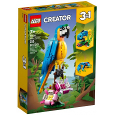 LEGO CREATOR 31136 EXOTICKÝ PAPOUŠEK