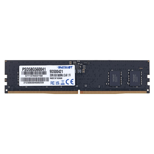 Patriot Memory BRI947/50 paměťový modul 8 GB 1 x 8 GB DDR5 5600 MHz