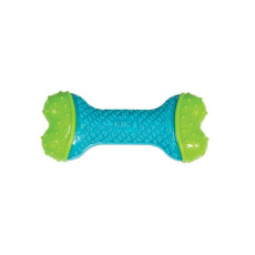 Hračka Kong Dog Corestrength Kosť, zeleno-modrá, guma, M/L