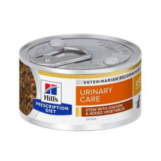 HILLS Diet Feline Stew c/d Multicare s kuracím mäsom a zeleninou konzerva NEW 82 g