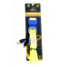 Obojok DUVO+ LED Svietiaci dog neónovo žltý nylon 30-40cm/ 2,5 cm