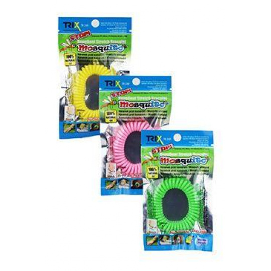 Trixline repelentný vodeodolný náramok Citronela 1ks Trixline repelentný vodeodolný náramok Citronela 1ks