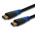 Savio CL-48 HDMI kabel 2 m HDMI Typ A (standardní) Černá, Modrá