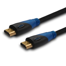 Savio CL-48 HDMI kabel 2 m HDMI Typ A (standardní) Černá, Modrá