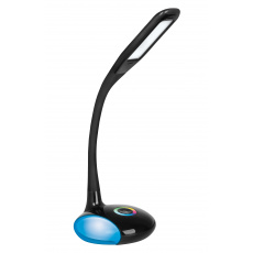 Activejet Stolní lampa LED VENUS BLACK s podstavcem RGB