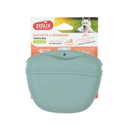 Silikónové vrecko na maškrty TYRKYSOVÉ Zolux Silikónové vrecko na maškrty TYRKYSOVÉ Zolux