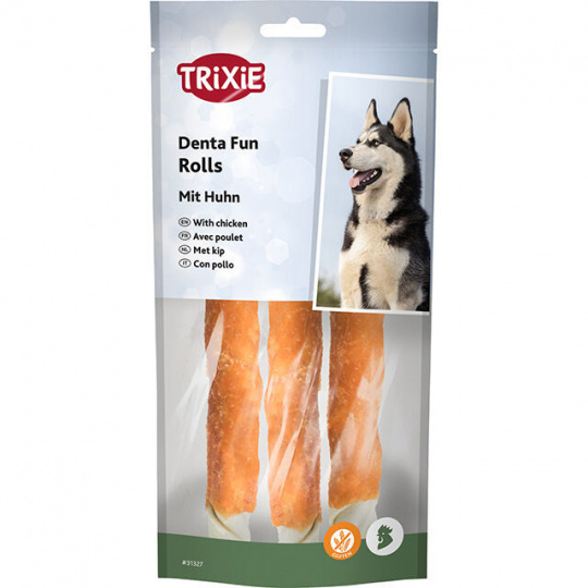 DentaFun tyčinka zviazaná kuracím mäsom 3 ks, 17 cm/140 g DentaFun tyčinka zviazaná kuracím mäsom 3 ks, 17 cm/140 g