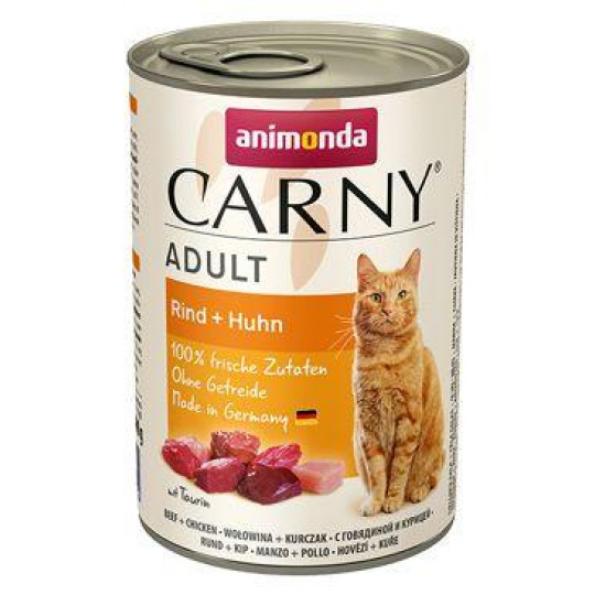 Animonda konz. mačka CARNY Adult hovädzie/kuracie 400g Animonda konz. mačka CARNY Adult hovädzie/kuracie 400g