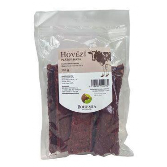 BOHEMIA PLÁTKY Hovädzie 100g BOHEMIA PLÁTKY Hovädzie 100g