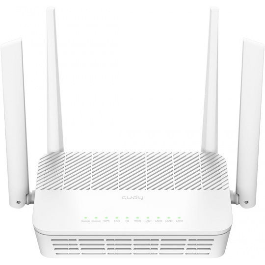 Cudy WR3000S bezdrátový router Gigabit Ethernet Dvoupásmový (2,4 GHz / 5 GHz)