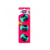 Hračka Kong Dog Squeezz Action Lopta s pískatkom, guma termoplastická, S (3ks/bal.)