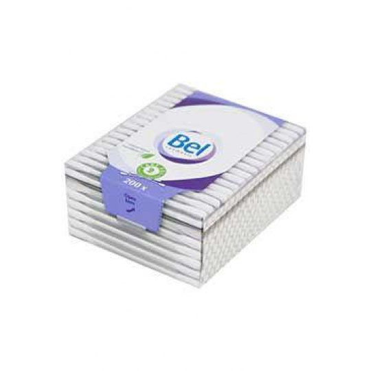 BEL Cosmetic vatové tyčinky papierové 200ks BEL Cosmetic vatové tyčinky papierové 200ks